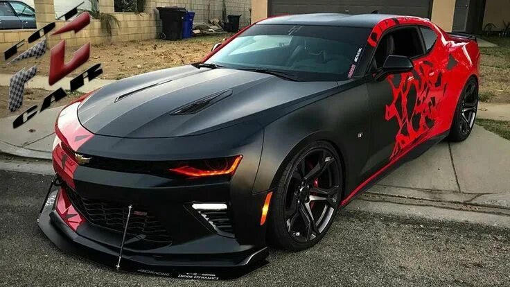 Полный тюнинг автомобиля Tuning de l’extrême : spécial Chevrolet Camaro de 6e génération Chevrolet camaro