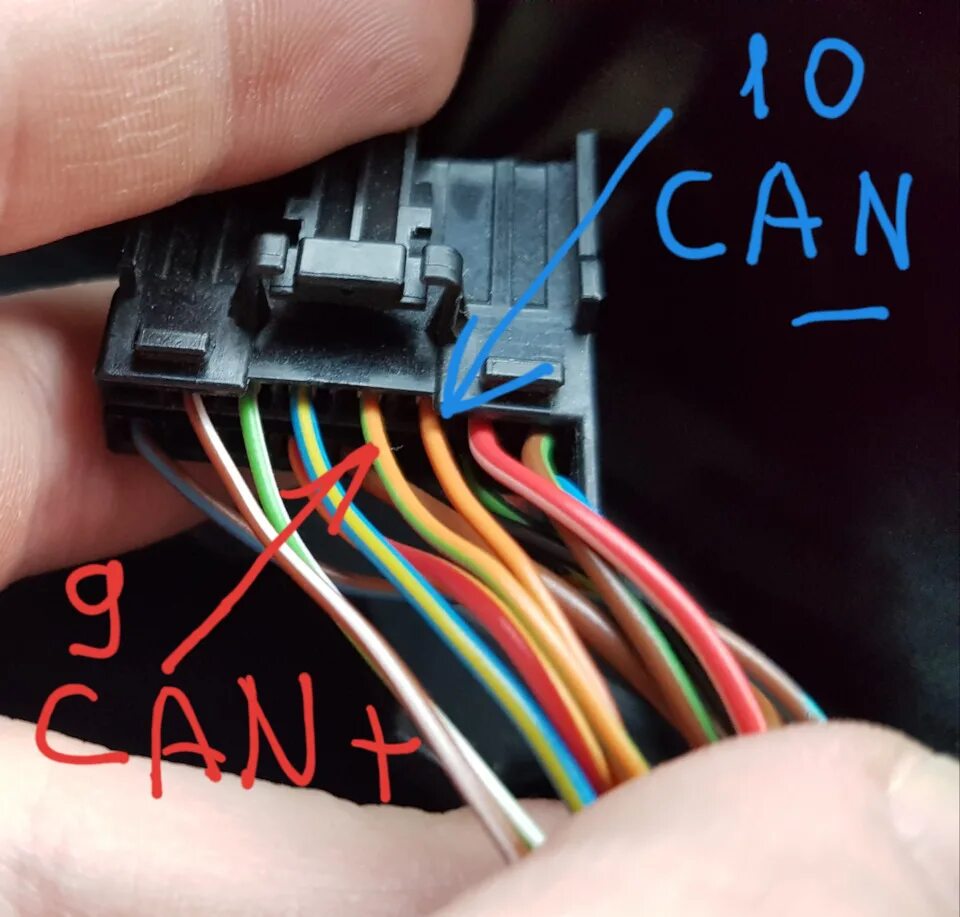 Поло подключение кан шины к магнитоле RCD 330+ desay подключение через климат (CAN-шину) - Volkswagen Polo Sedan, 1,6 