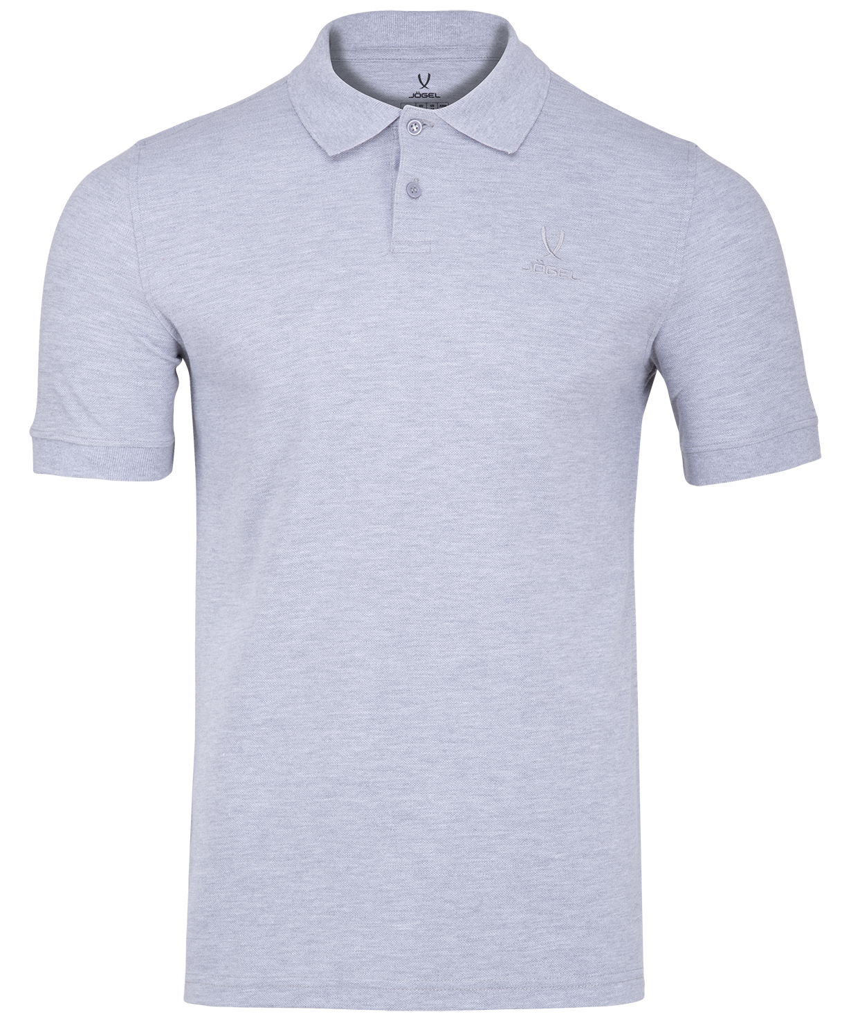 Поло серого цвета фото Поло Jögel ESSENTIAL Cotton Polo, серый меланж, детский - купить в Москве. Цена,