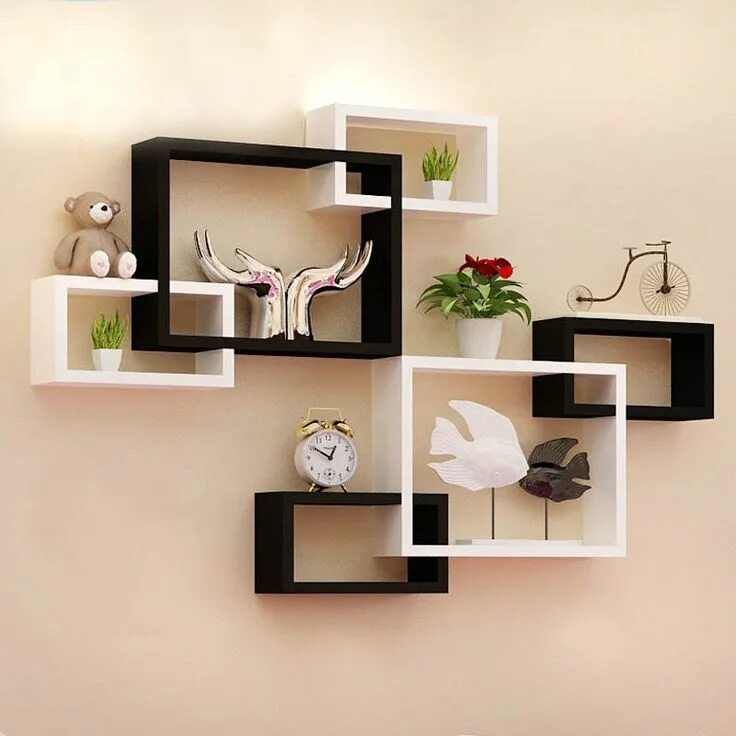 Полочки на стену фото Evinizin Dekorasyonunu Değiştirecek İp Uçları Wall shelves design, Shelf designs