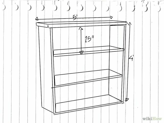 Полочки своими руками чертежи How to Build Wooden Bookshelves Libreros de madera, Como hacer un librero, Mader