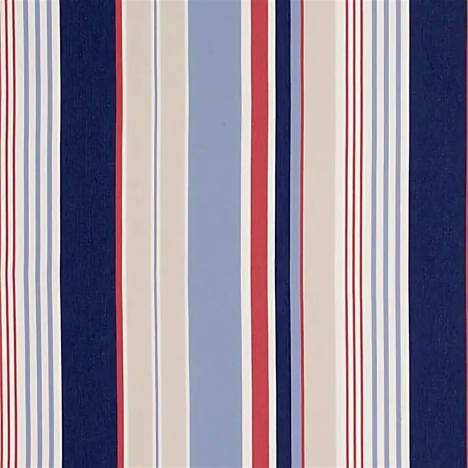 Полосатая ткань фото John Lewis & Partners Coastal Stripe Fabric, Red/Blue Red and blue, Fabric, Stri