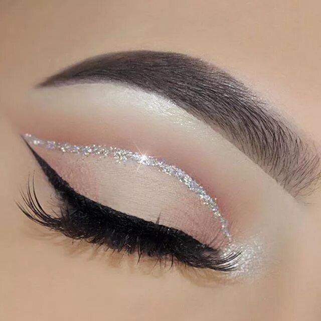 Полоски для макияжа глаз Makeup Beginner Silver eye makeup, Prom eye makeup, Quincenera makeup