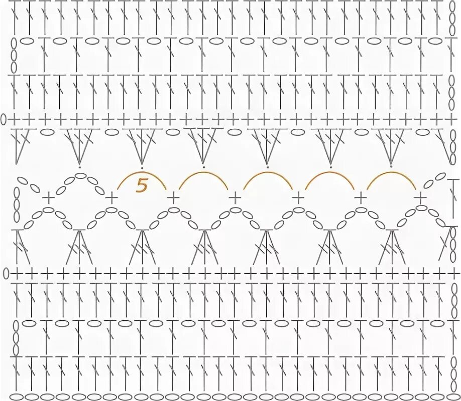 Полоски крючком со схемами Инструкция по вязанию крючком, Виды петель для вязания крючком, Вязание