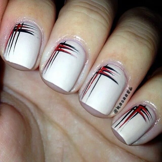 Полоски на ногтях дизайн фото Tape nail art, Nail designs, Trendy nail art