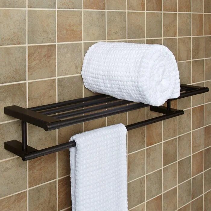 Полотенце в стиле лофт Colvin Quadruple Swing Arm Towel Bar - Towel Holders - Bathroom Accessories - Ba