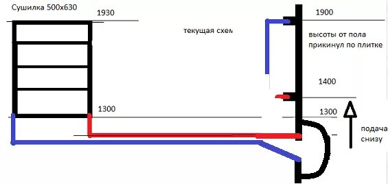 Полотенцесушитель в схеме отопления частного дома Как правильно подключить полотенцесушитель Страница 25