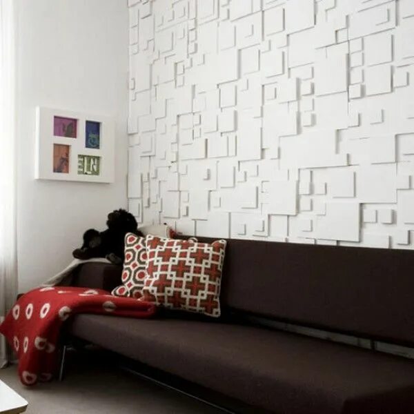 Полотно на стену вместо обоев фото different ideas to texture walls - Google Search Decoração de parede criativa, D