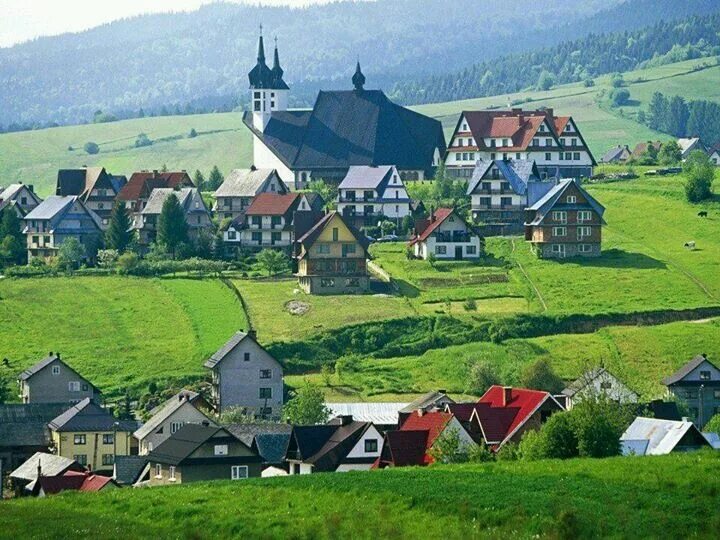 Польская деревня фото Tatra Mountains, #Poland Visit poland, Europe travel, Poland