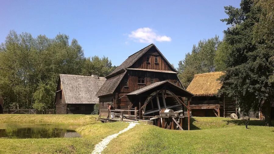 Польская деревня фото Фотография № 3 - " Музей опольской деревни", место сьемки - Музей опольской дере