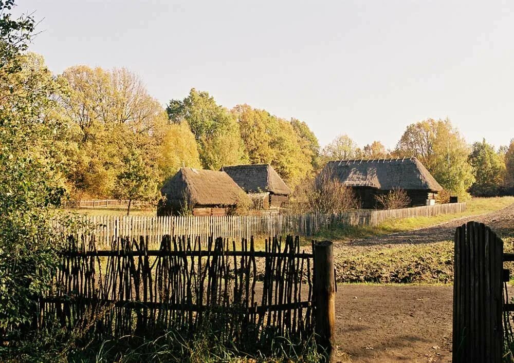 Польская деревня фото Muzeum Wsi Radomskiej - W Radomiu (położonym poza granicami Księstwa Mazowieckie