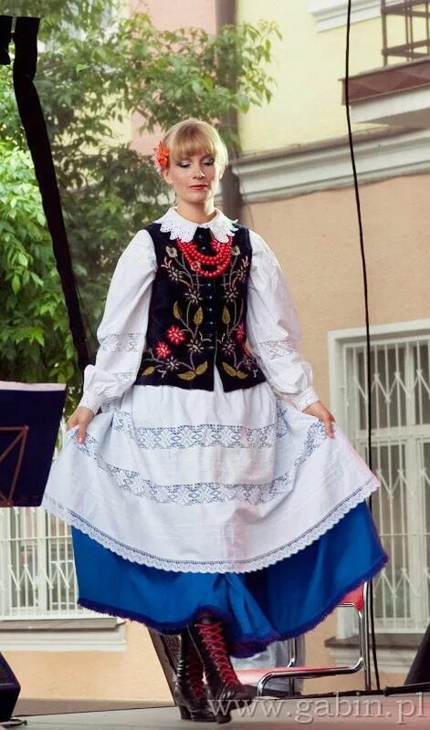 Польская женская мода Przeworsk Polish clothing, Folk fashion, Folk costume