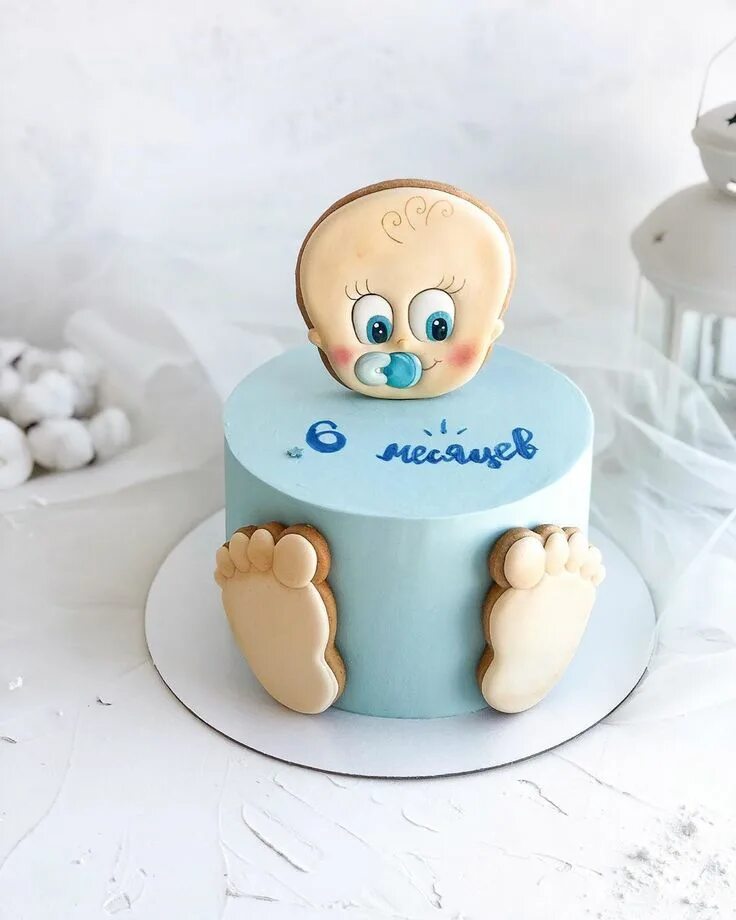 Полтортика на полгодика мальчику фото оформление Baby cake / торт для малыша Торт, Пряник, Торты для мальчиков