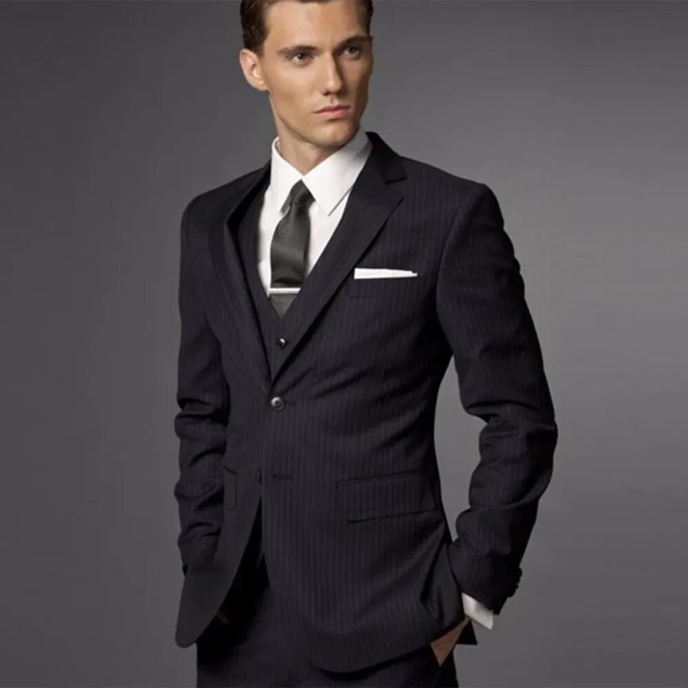 Полу деловой стиль мужской Groom Suit Wedding Suits For Men Suit Mens Tailored Suit Wedding Groom Tuxedo Cu