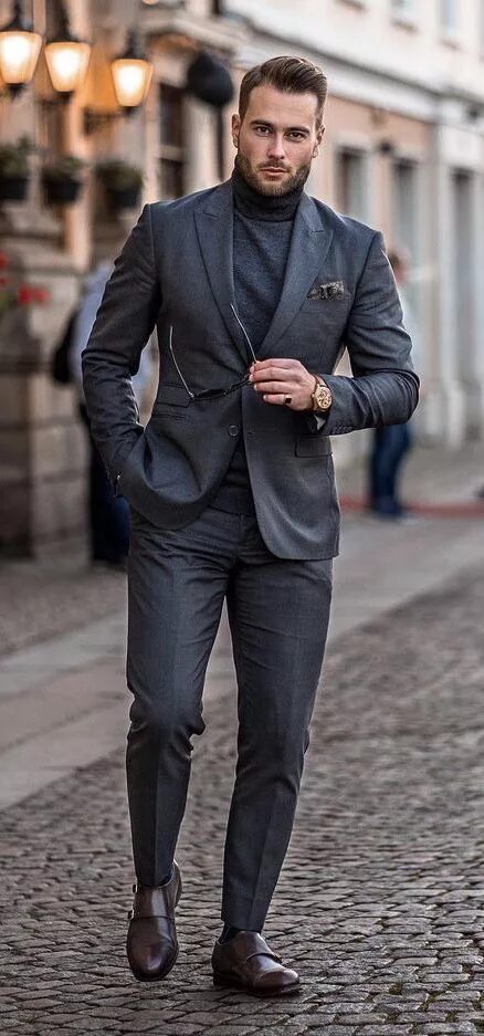 Полу классический мужской стиль Fall Business combo idea Mens outfits, Stylish business outfits, Men's business 