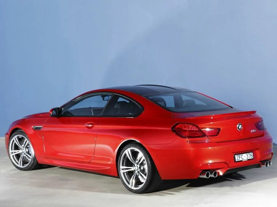 Полу купе фото BMW M6 Coupe 2012 года выпуска для рынка Австралии и Океании. Фото 9. VERcity