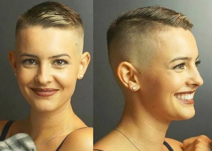 Полубокс прическа женская Cool Short hair styles: Photo Super short hair, Short hair styles, Short hair st