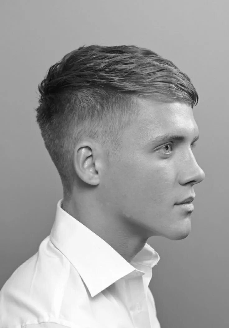 Полубокс с челкой фото Sidecut Männer - moderne Ideen und hilfreiche Styling-Tipps - ZENIDEEN Erkek saç