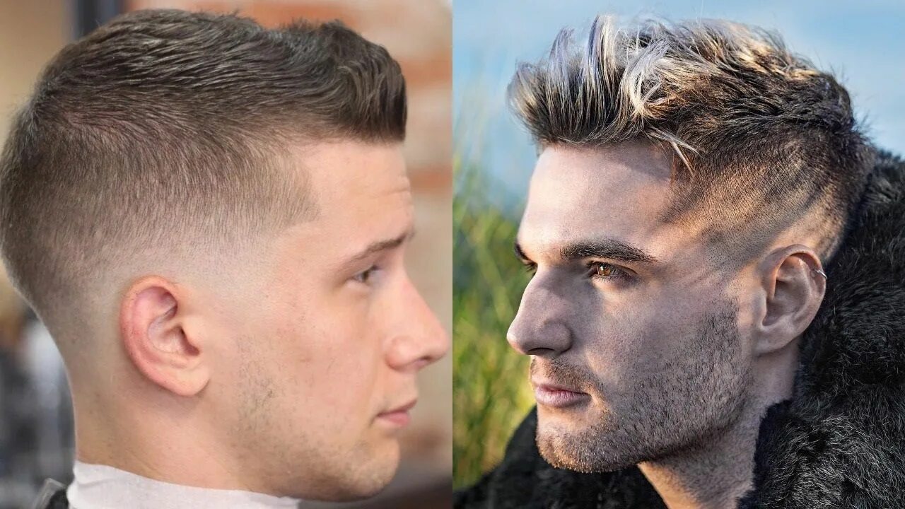 Полубокс стрижка мужская длинная Thinking of a hairstyle for men, the first thing that comes in the mind is the s