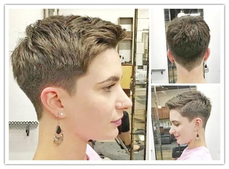 Полубокс стрижка женская фото на короткие Cool Short hair styles : Photo Модные короткие стрижки, Короткие стрижки, Растре