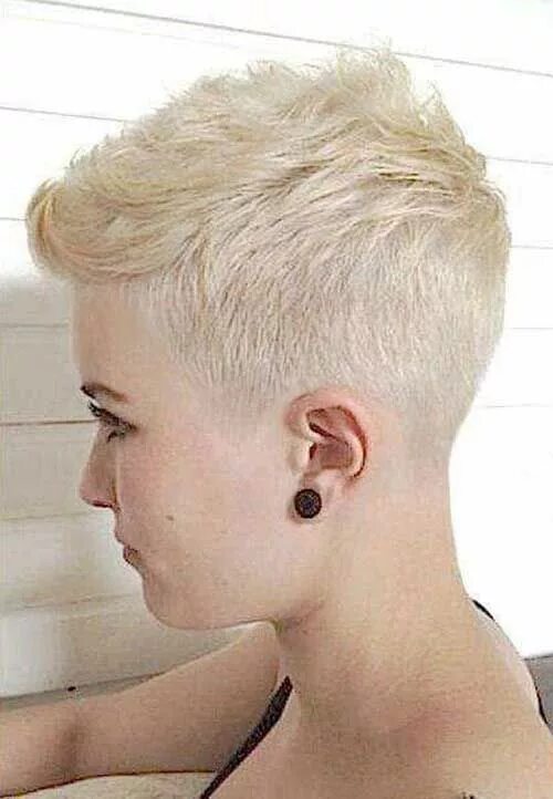 Полубокс стрижка женская фото на короткие 9.Cute Short Haircut Very short hair, Short hair styles pixie, Super short hair