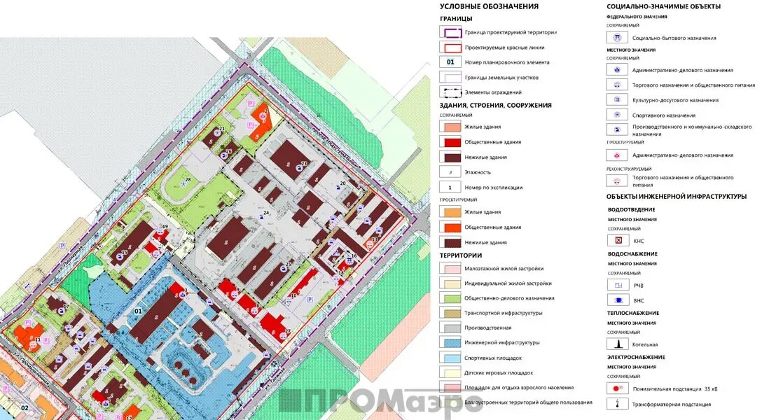 Получение проекта планировки территории Заказать услугу по разработке проекта планировки и плана межевания территории - 