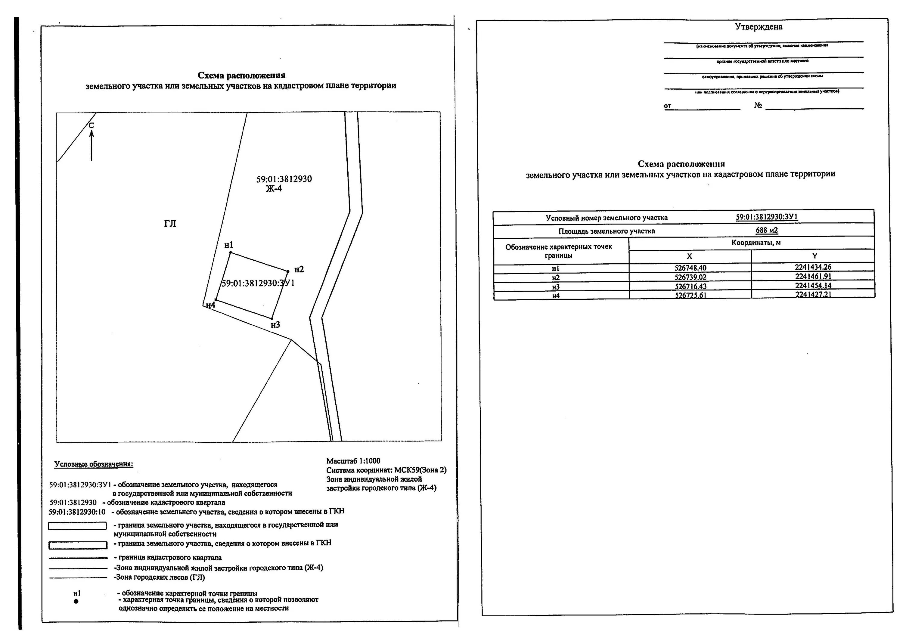 Получение схемы расположения земельного участка Информация о предоставляемых участках - Муниципальное образование город Пермь