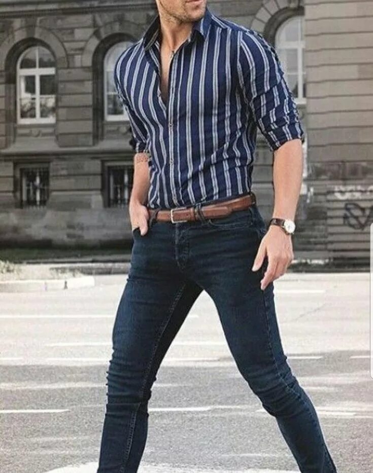 Полуделовой стиль мужской Pin on Fashion Men fashion casual shirts, Sports fashion men, Mens fashion casua