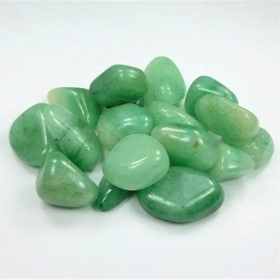 Полудрагоценные камни зеленого цвета фото Aventurine 3 Pcs Tumbled Gemstone Polished Crystal Green Etsy