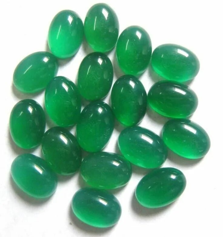 Полудрагоценные камни зеленого цвета фото и название Natural Oval Green Onyx Cabochon Calibrated size Loose Etsy Green onyx, How to m