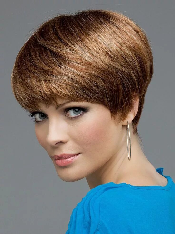 Полукаре женская стрижка фото JoAnne Monofilament Wig Стрижка, Прически, Короткие стрижки