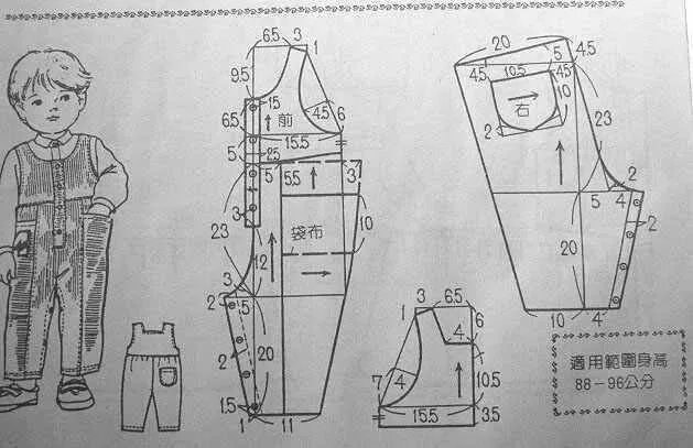 Полукомбинезон детский выкройка Как сшить детский комбинезон со своими руками: выкройка, ткани, узоры Навыки ком