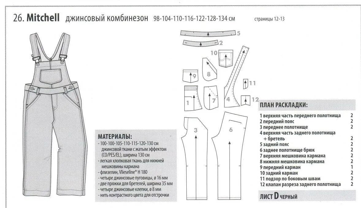 Полукомбинезон детский выкройка бесплатно Выкройки комбинезонов