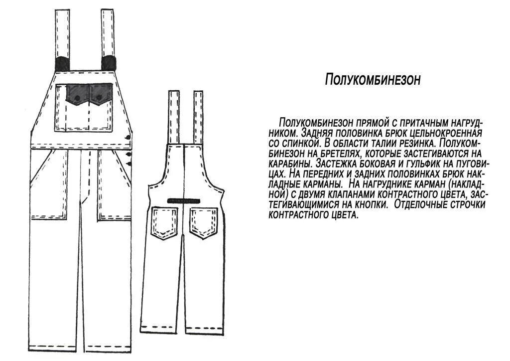 Полукомбинезон рабочий мужской выкройка скачать бесплатно Выкройка летнего полукомбинезона с бретелями и кулиской