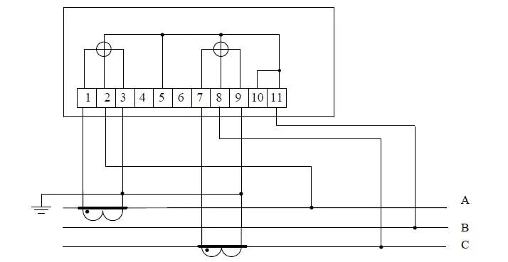 Полукосвенное подключение счетчика Подключаем электросчетчик через трансформатор: алгоритм и схема. Как подключить 