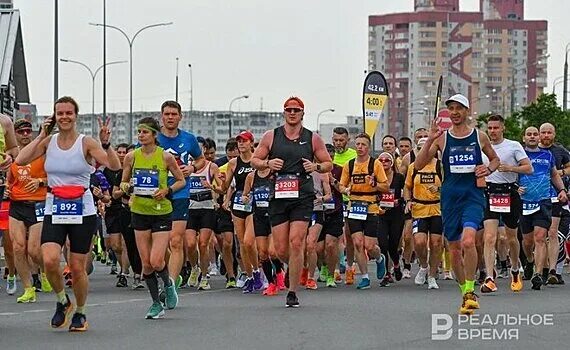 Полумарафон казань 2024 фото Из-за проведения национального полумарафона в Казани перекроют ряд дорог - Рамбл