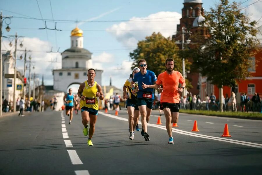 Полумарафон золотые ворота фото Новости - Правительство Владимирской области