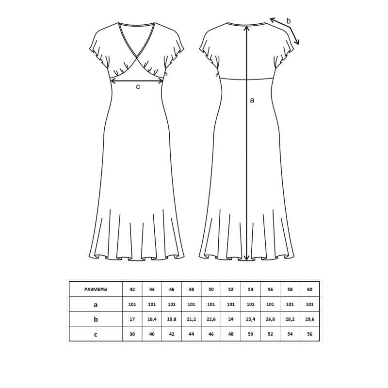Полуприлегающее платье выкройка Выкройка платье женское летнее на бумаге