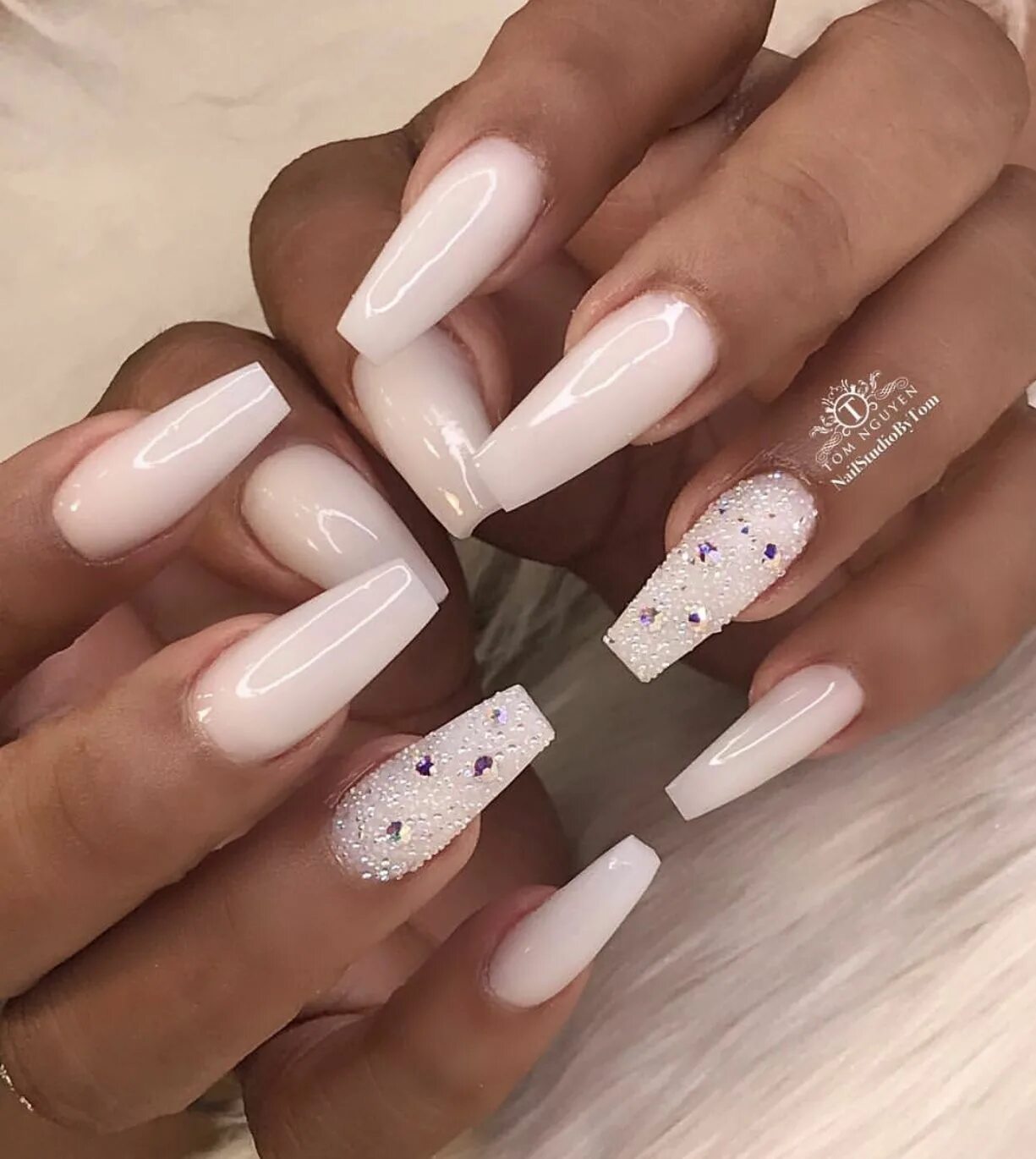 ριntєrєѕt: @αlrєadуtαkєnxσ ♡ Long acrylic nails, Long nails, Nails