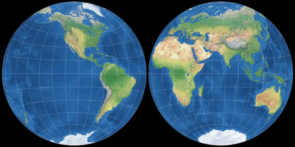 Полушария земли фото Создана первая точная карта мира. Что не так со всеми остальными? Хайтек Дзен