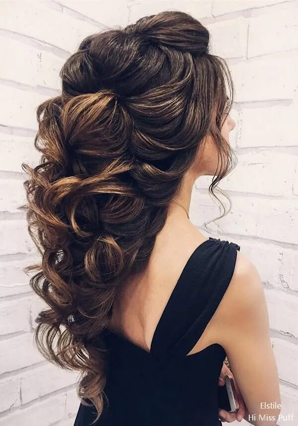 A Perfect Wedding Hairstyles Hair styles, Wedding hair half, Hair pieces