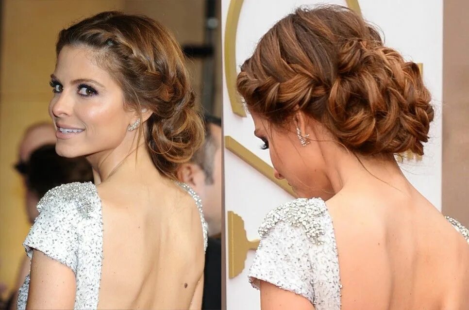 Полусобранные прически на средние волосы Premios Oscar 2014: los mejores peinados de la alfombra roja Evening hairstyles,