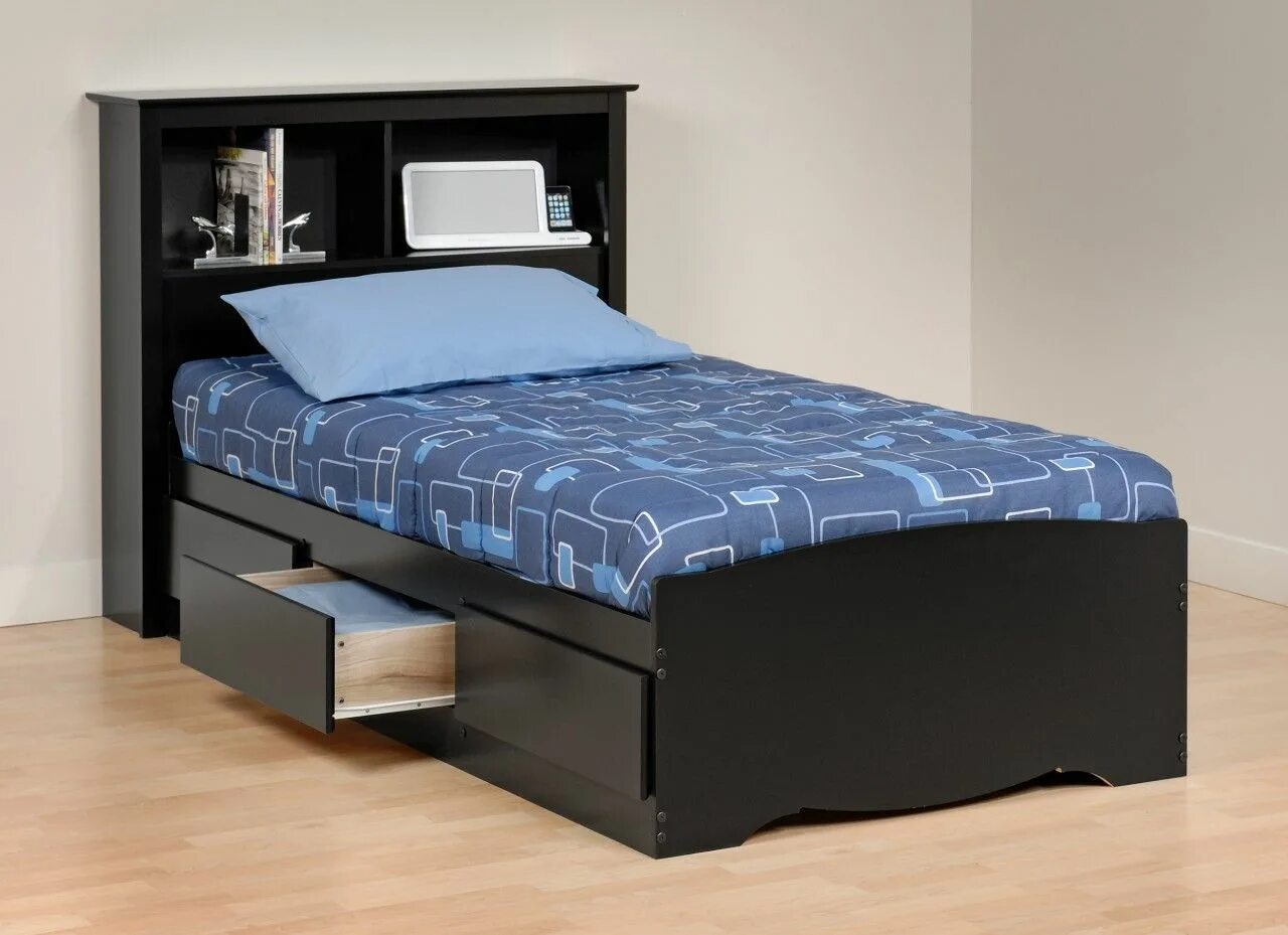 Полуторные кровати фото и цены Choosing Good Twin Bed With Trundle for the Kids Ikea bed frames, Bed frame with