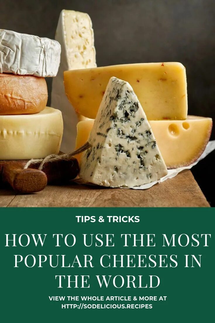 Полутвердые сыры фото How to Use the Most Popular Cheeses in the World Popular cheeses, Cheese, Best c