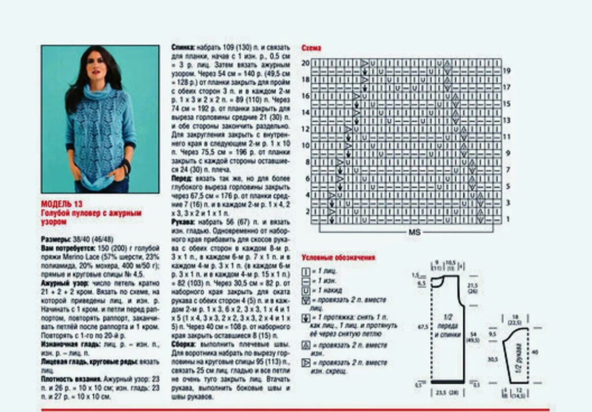 Полувер описание схема спицы Картинки ВЯЗАНЫЙ ДЖЕМПЕР ДЛЯ ЖЕНЩИНЫ СПИЦАМИ СХЕМЫ