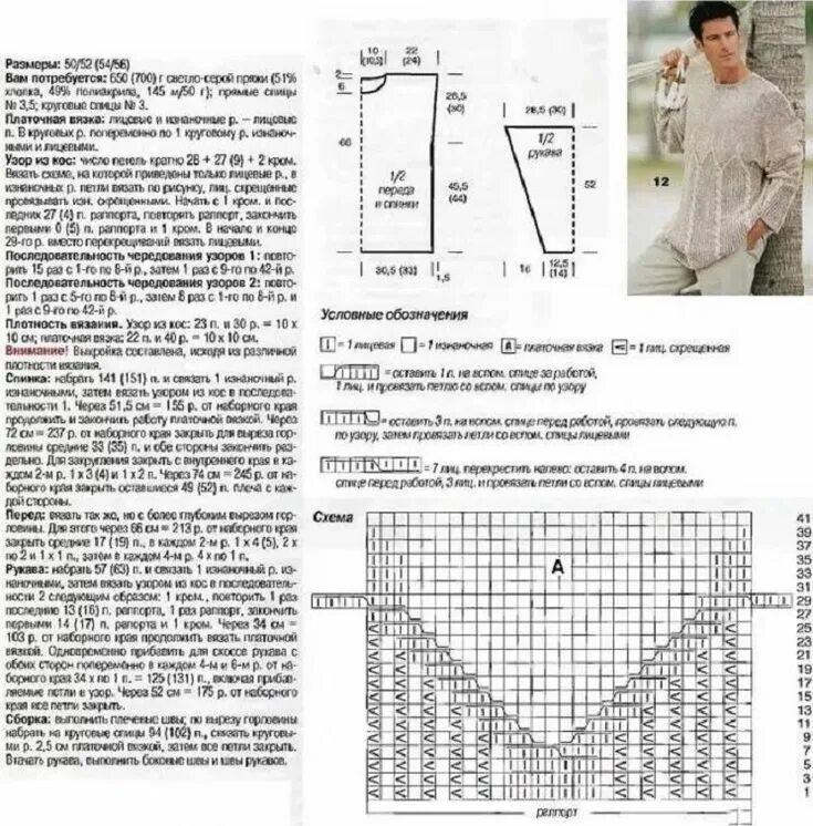 Полувер описание схема спицы Pin by Шелегейко Светлана on Кардиган, джемпер, свитер, туника Words, Word searc