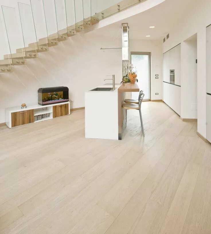 Полы ламинат светлый фото Pavimenti in legno bianco, Pareti casa beige, Pavimenti in laminato