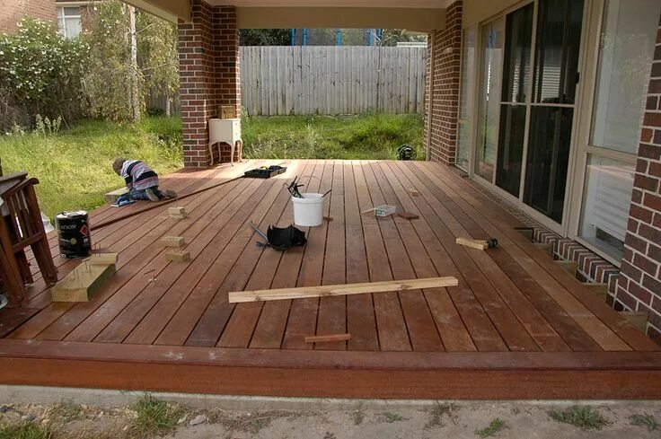 Полы в беседке варианты бюджетные Deck over concrete, Outdoor patio decor, Building a deck