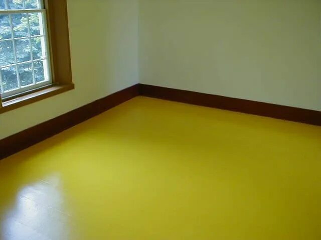 Полы желтого цвета фото How To Paint Your Floors and Not Screw it Up Painted wood floors, Painted floors