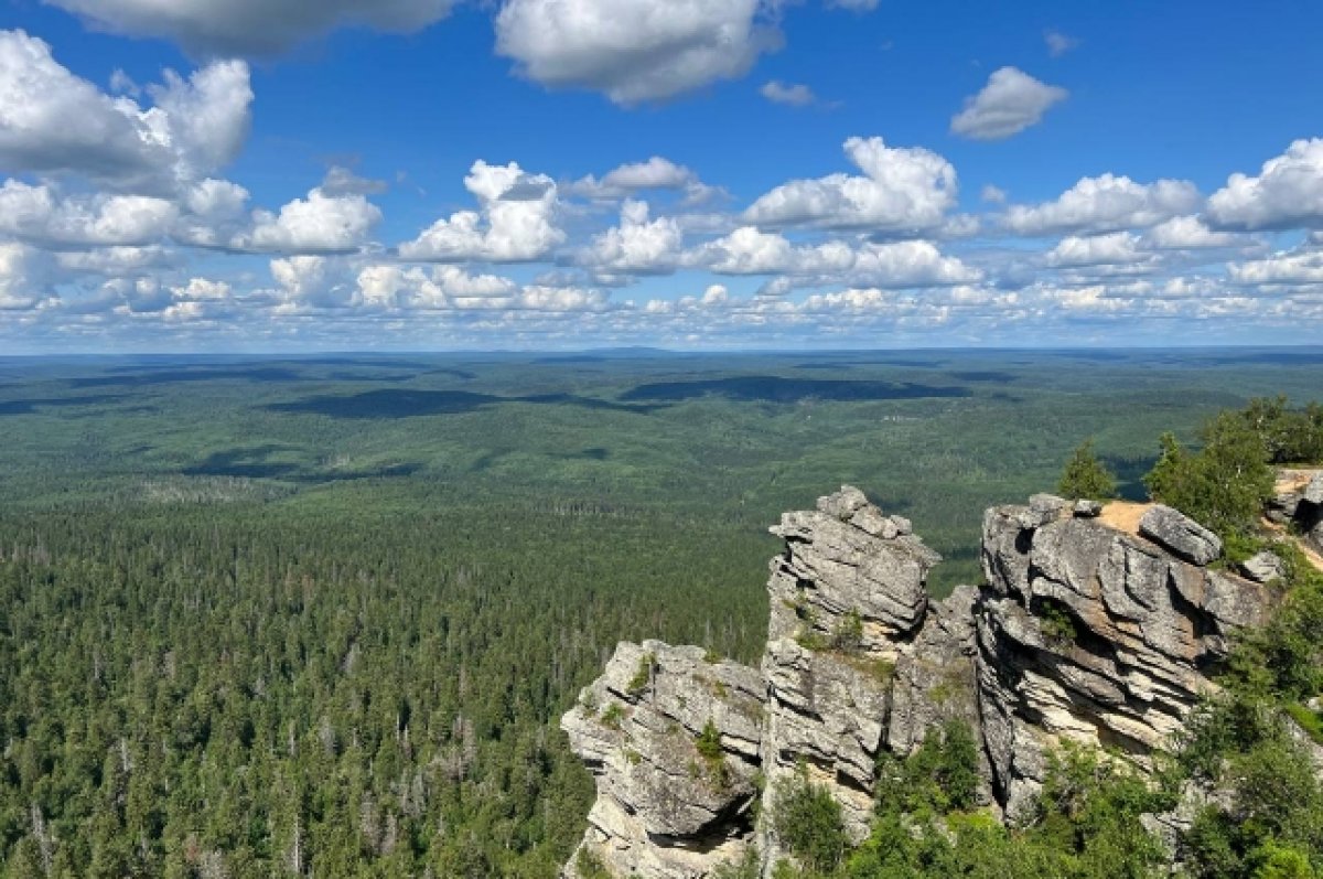 Полюд пермский край фото На горе Полюд в Красновишерске появился мобильный интернет АиФ Пермь